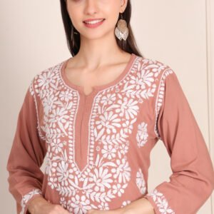 chikankari kurti