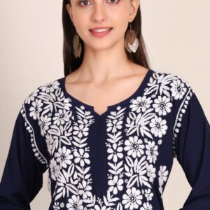 chikankari kurti