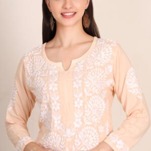 chikankari modal suit