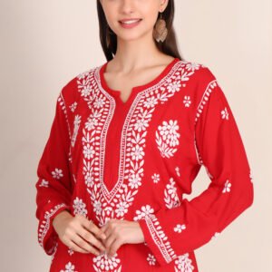 chikankari kurti