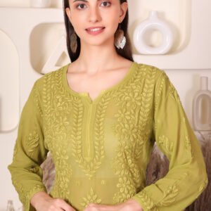 chikankari kurti